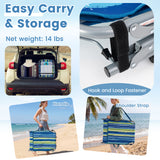 Set of 2 Tanning Chairs with Face Arm Holes Portable with 4-Level Backrest