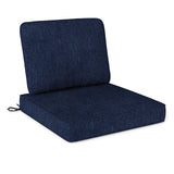 Set of 4 Outdoor Patio Cushion Set with Removable Covers