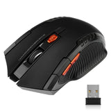 2.4G 6 Buttons Wireless Mouse 1600DPI Optical Mouse Gamer for Computer Wireless Mice with USB Receiver for PC Laptop Accessories
