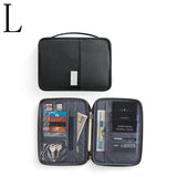 Passport packs Wallet Family Passport Holder Multi Functional Document Case Organizer Travel accessories Document Bag Cardholder