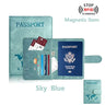 Passport Holder for Travel Essentials  Passport Wallet Cover Case for Travel  Accessories,Passport Book Holders for Women/Men