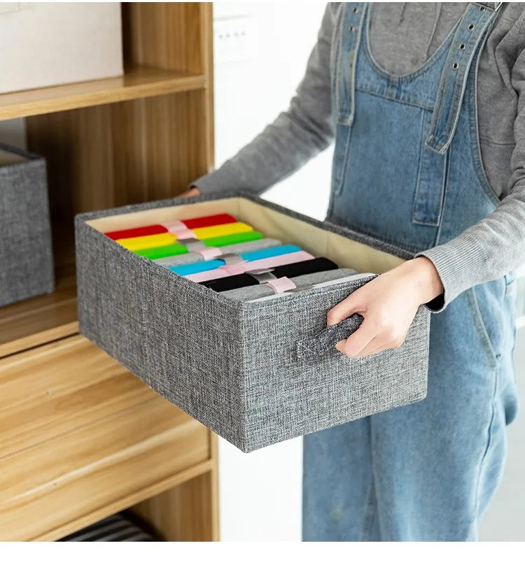 Large Foldable Storage Box Organizing Box For Closet Storage Clothing Storage Box Folding Storage Box For Home Office Storage