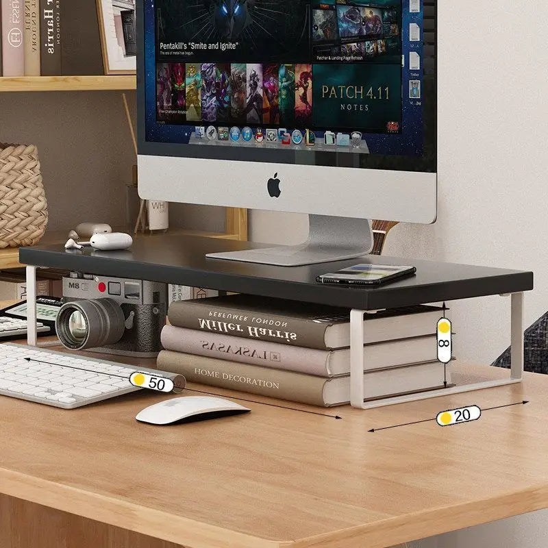 50CM Computer Monito Increase Rack Base Bracket Computer Desks Shelf Home Storage Holders Rack Organizer Office Accessories