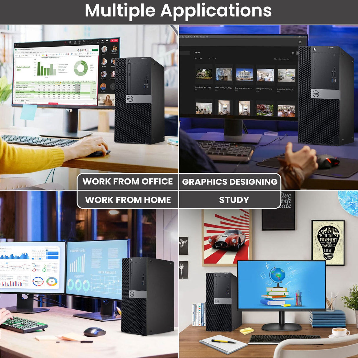 Dell OptiPlex Business Desktop Intel 3.80GHz Windows 11
