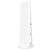 Standing Jewelry Cabinet with Adjustable LED Lights