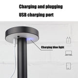 BC965 Student Eye Protection USB Waterproof LED Table Lamp Bedside Bar Table Lamp, Colour: White Storage