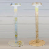 BC965 Student Eye Protection USB Waterproof LED Table Lamp Bedside Bar Table Lamp, Colour: Yellow Marble Pattern