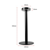BC965 Student Eye Protection USB Waterproof LED Table Lamp Bedside Bar Table Lamp, Colour: Yellow Marble Pattern
