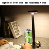BC965 Student Eye Protection USB Waterproof LED Table Lamp Bedside Bar Table Lamp, Colour: Yellow Marble Pattern