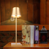 BC963B LED Student Eye Protection Table Lamp Bar Atmosphere Lamp Baby Feeding Bedside Lamp(Gold)