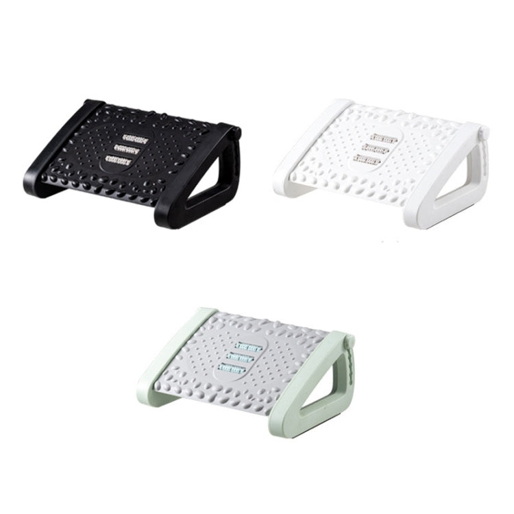 Office Computer Set Up Foot Stool Foot Massage Pedal(Bean Color)