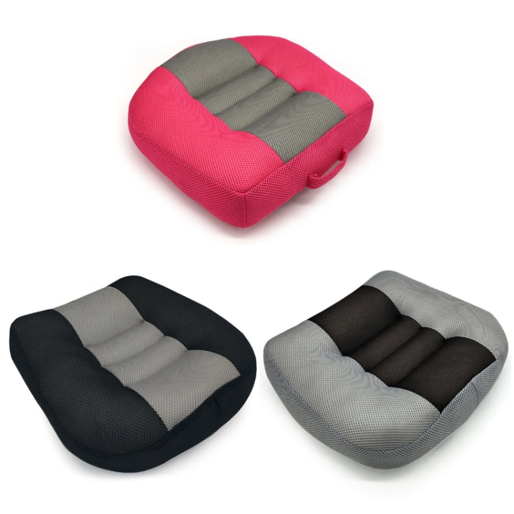 Driving Test Thickening & Heightening Pad Office Correction Hip Pad, Size: 38x38x10cm(Black Gray)