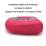 Driving Test Thickening & Heightening Pad Office Correction Hip Pad, Size: 38x38x10cm(Black Gray)