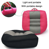 Driving Test Thickening & Heightening Pad Office Correction Hip Pad, Size: 38x38x10cm(Rose Gray)