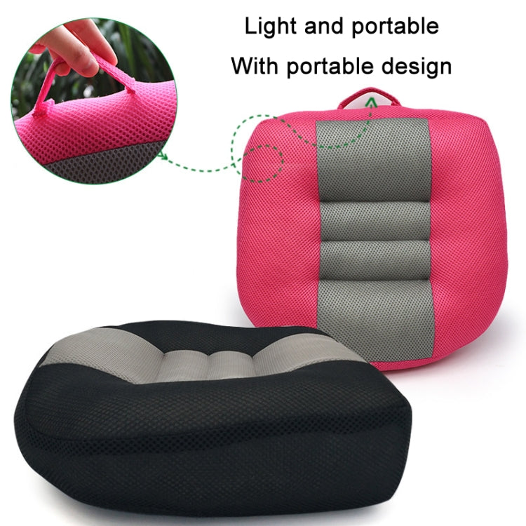 Driving Test Thickening & Heightening Pad Office Correction Hip Pad, Size: 38x38x10cm(Gray)
