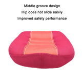 Driving Test Thickening & Heightening Pad Office Correction Hip Pad, Size: 38x38x10cm(Rose Gray)