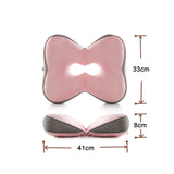 FANNIS Butterfly Office Hip Support Memory Foam Cushion, Size: 41x33x8cm(Pink)