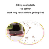 FANNIS Butterfly Office Hip Support Memory Foam Cushion, Size: 41x33x8cm(Pink)