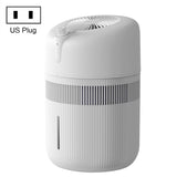 SZM120 Large Capacity Negative Ion Antibacterial Indoor Air Purifier, Plug: US Plug(White)