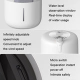 SZM120 Large Capacity Negative Ion Antibacterial Indoor Air Purifier, Plug: US Plug(White)