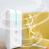 JHQ-12S Negative Ion Formaldehyde Removal Air Purifier Room Deodorizer, Spec: US Plug(White)