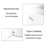 H10 Home Portable Office Aromatherapy Diffuser Running Horse Night Light Large Fog Humidifier(White)