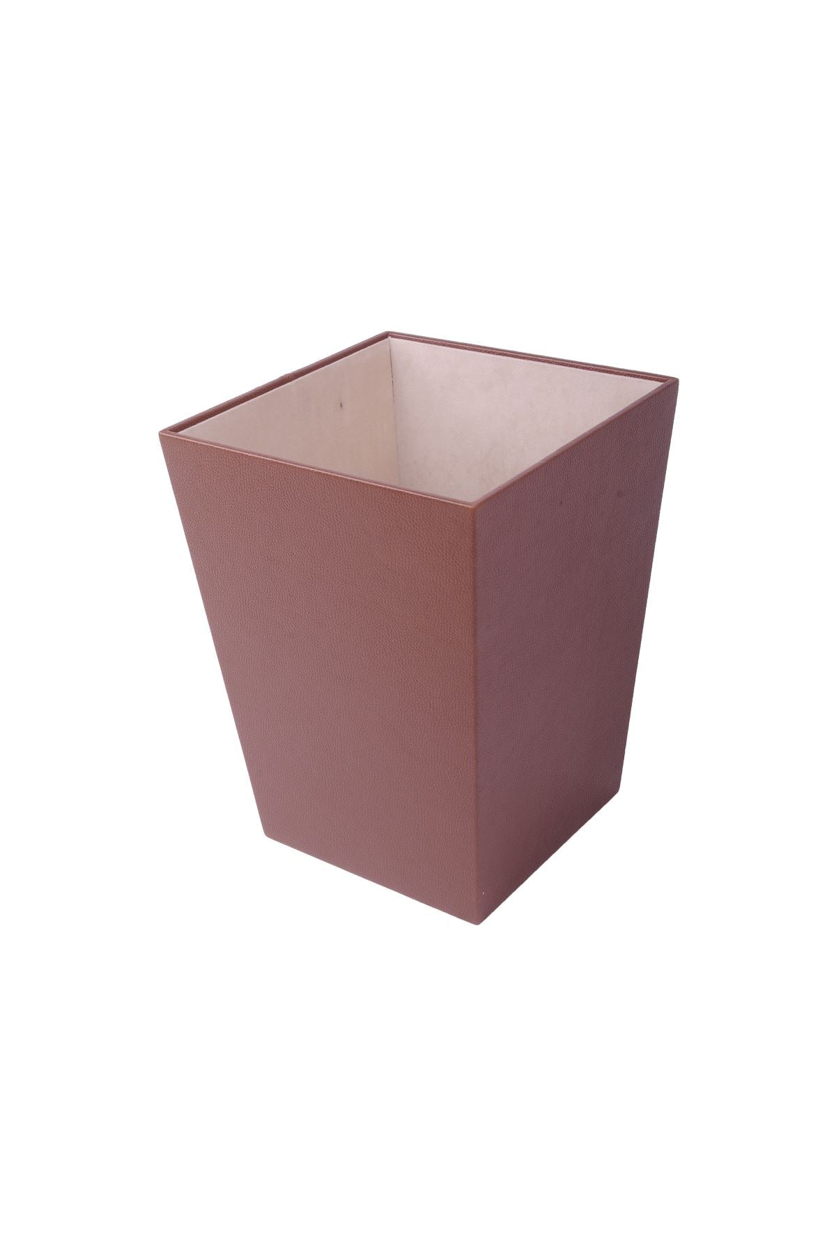 MOOG Premium Leather Desk & Room Waste Bin