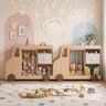 Toy Storage Organizer with Stuffed Animal Storage Fabric Drawer and Universal Wheels