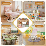 Toy Storage Organizer with Stuffed Animal Storage and Open Shelves