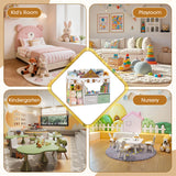 Toy Storage Organizer with Stuffed Animal Storage and Open Shelves