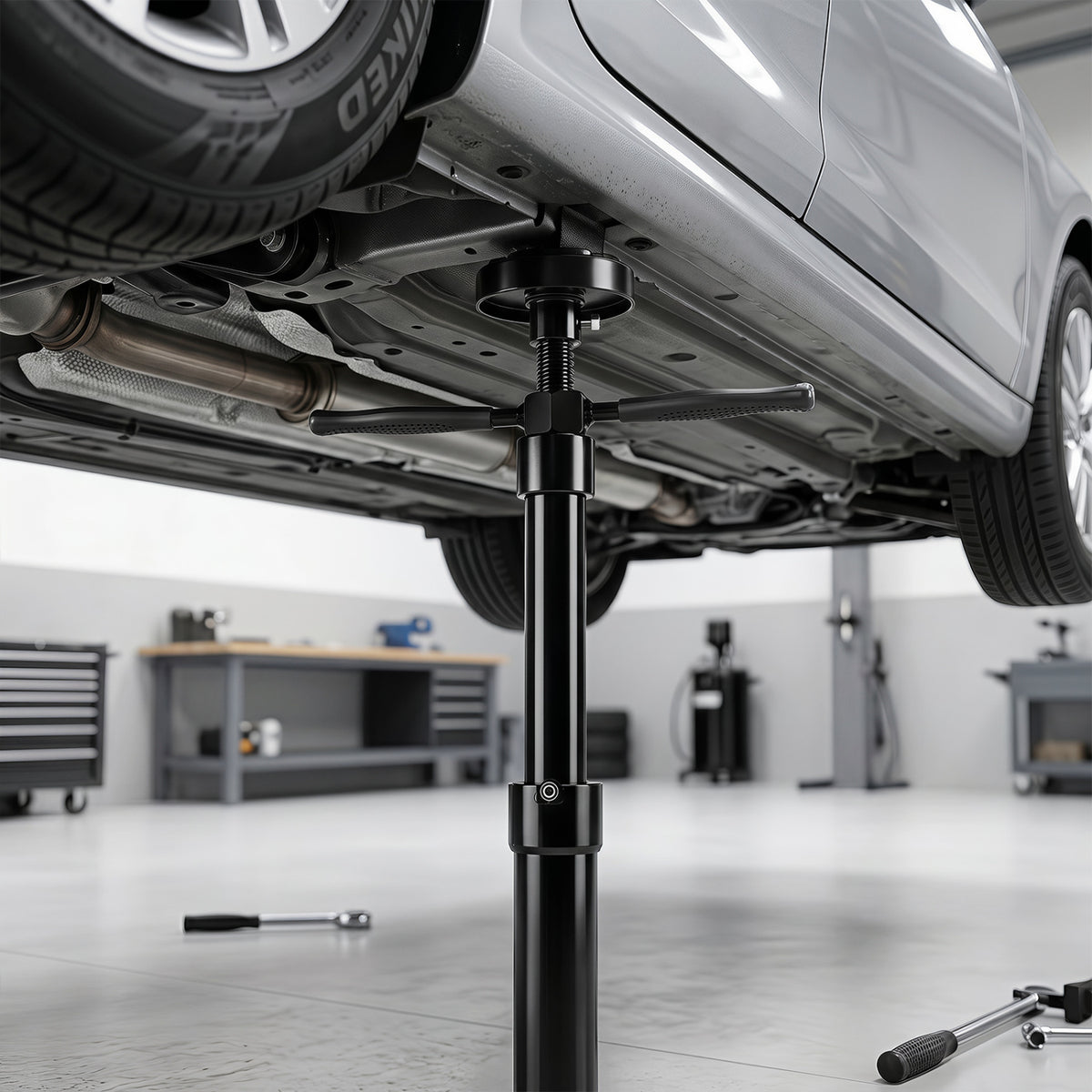 Underhoist Support Stand for Vehicle Components Support