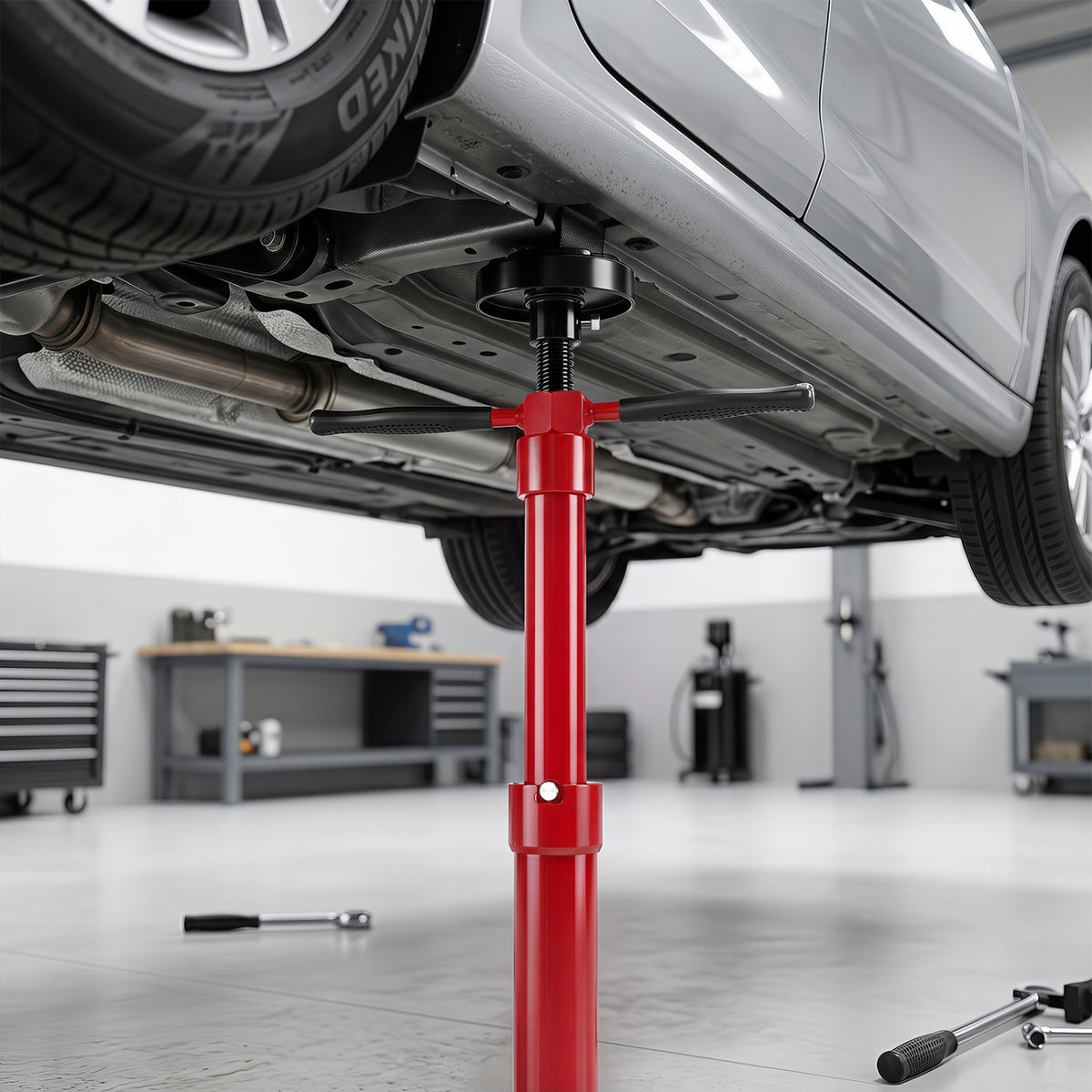Underhoist Support Stand for Vehicle Components Support