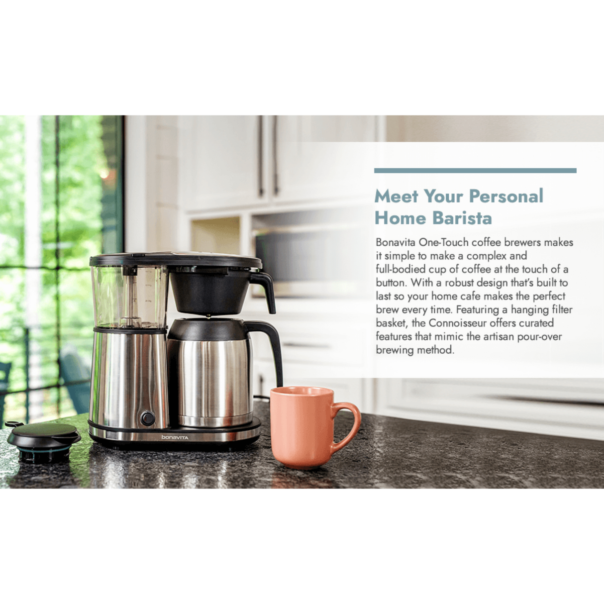 Bonavita Connoisseur 8-Cup Coffee Maker with Thermal Carafe