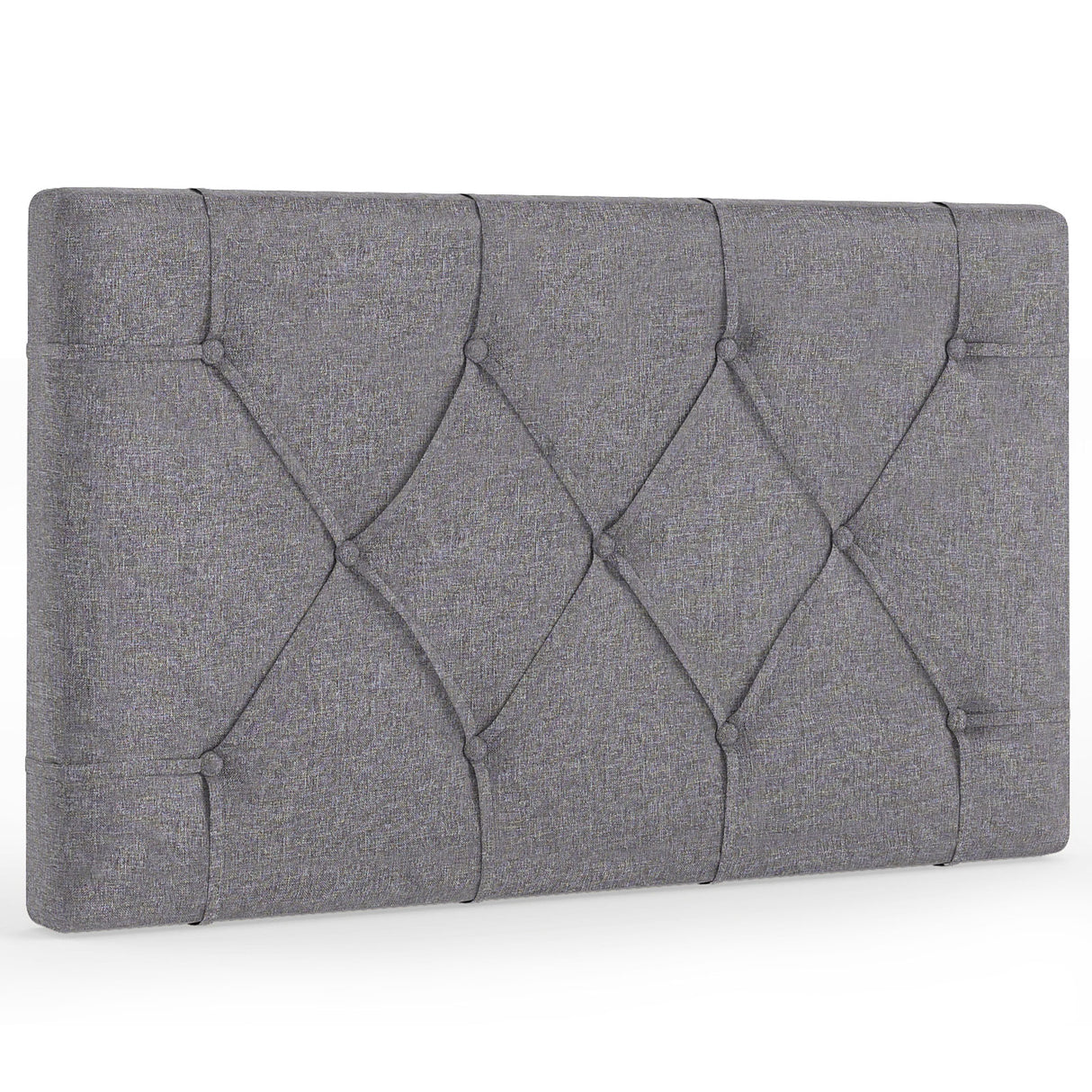 Upholstered Headboard for Twin Size Bed with Fabric Upholstery