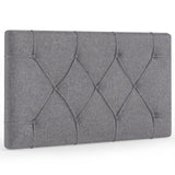 Upholstered Headboard for Twin Size Bed with Fabric Upholstery
