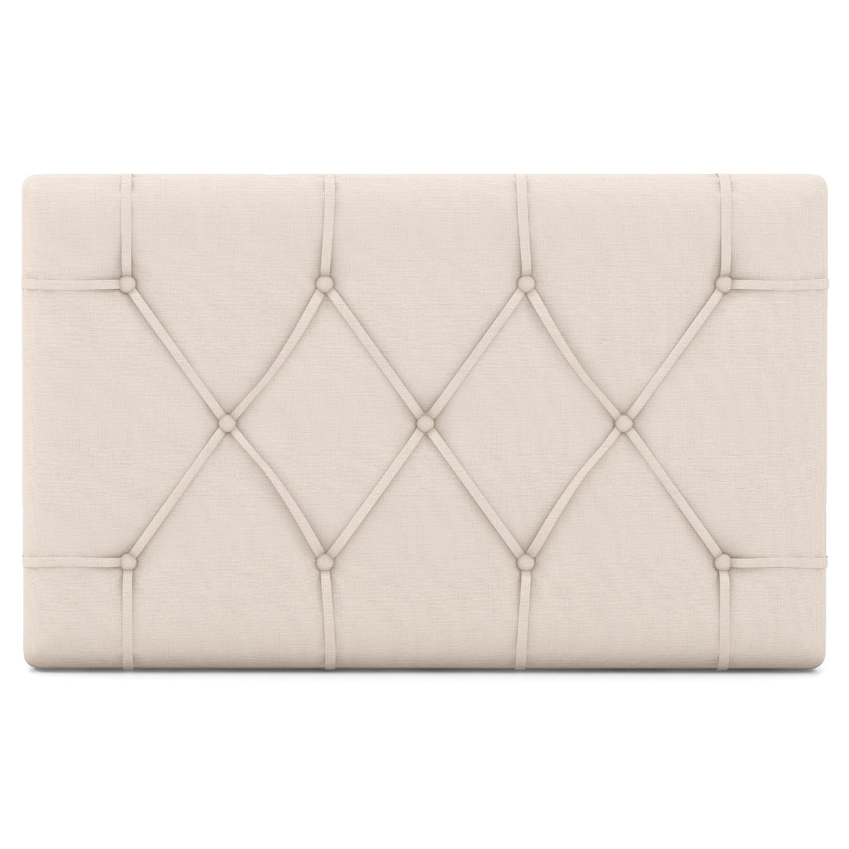 Upholstered Headboard for Twin Size Bed with Fabric Upholstery
