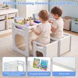 Versatile Kids Table and Chairs Set for Toddlers Ages 1-5
