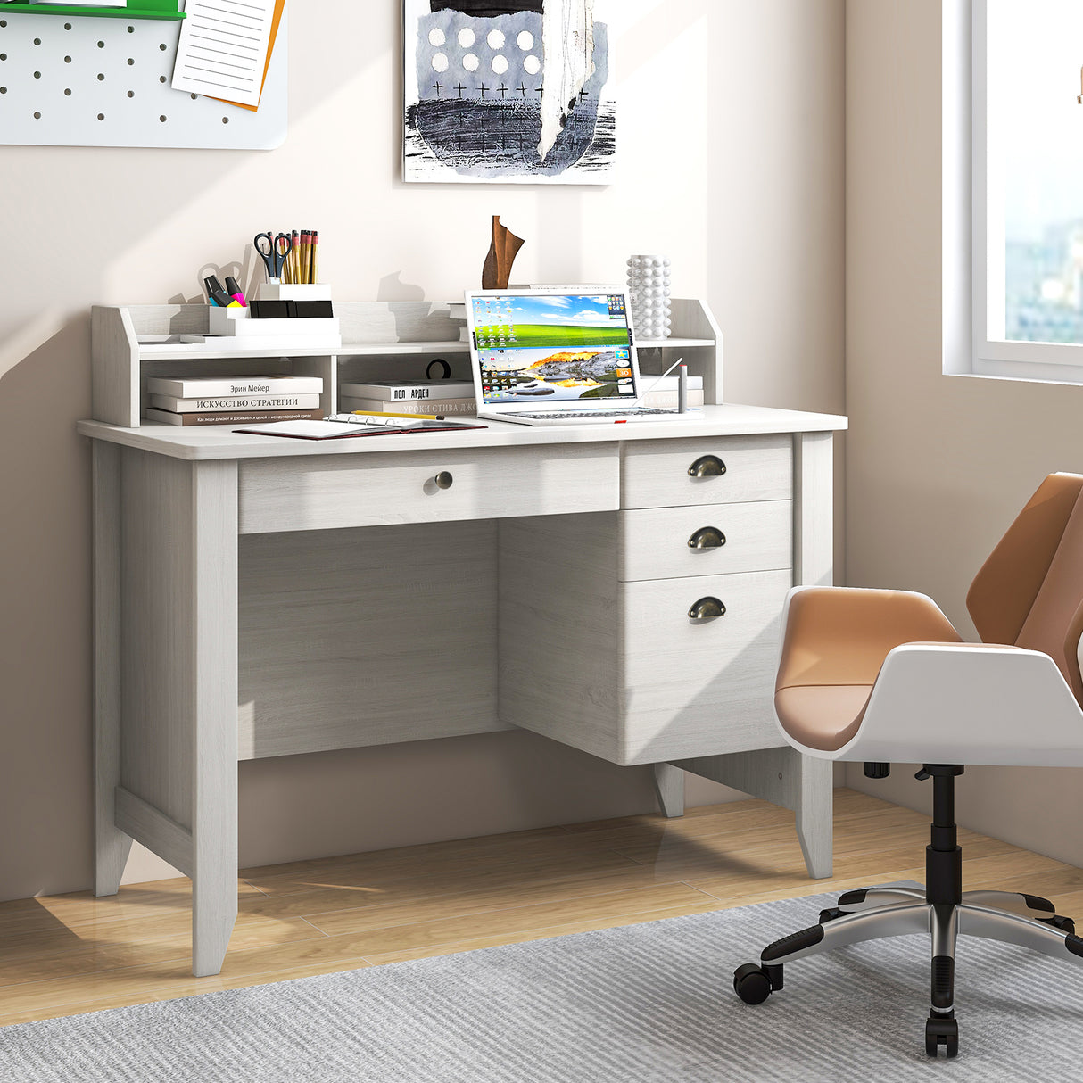Computer Desk PC Laptop and Writing Table Workstation