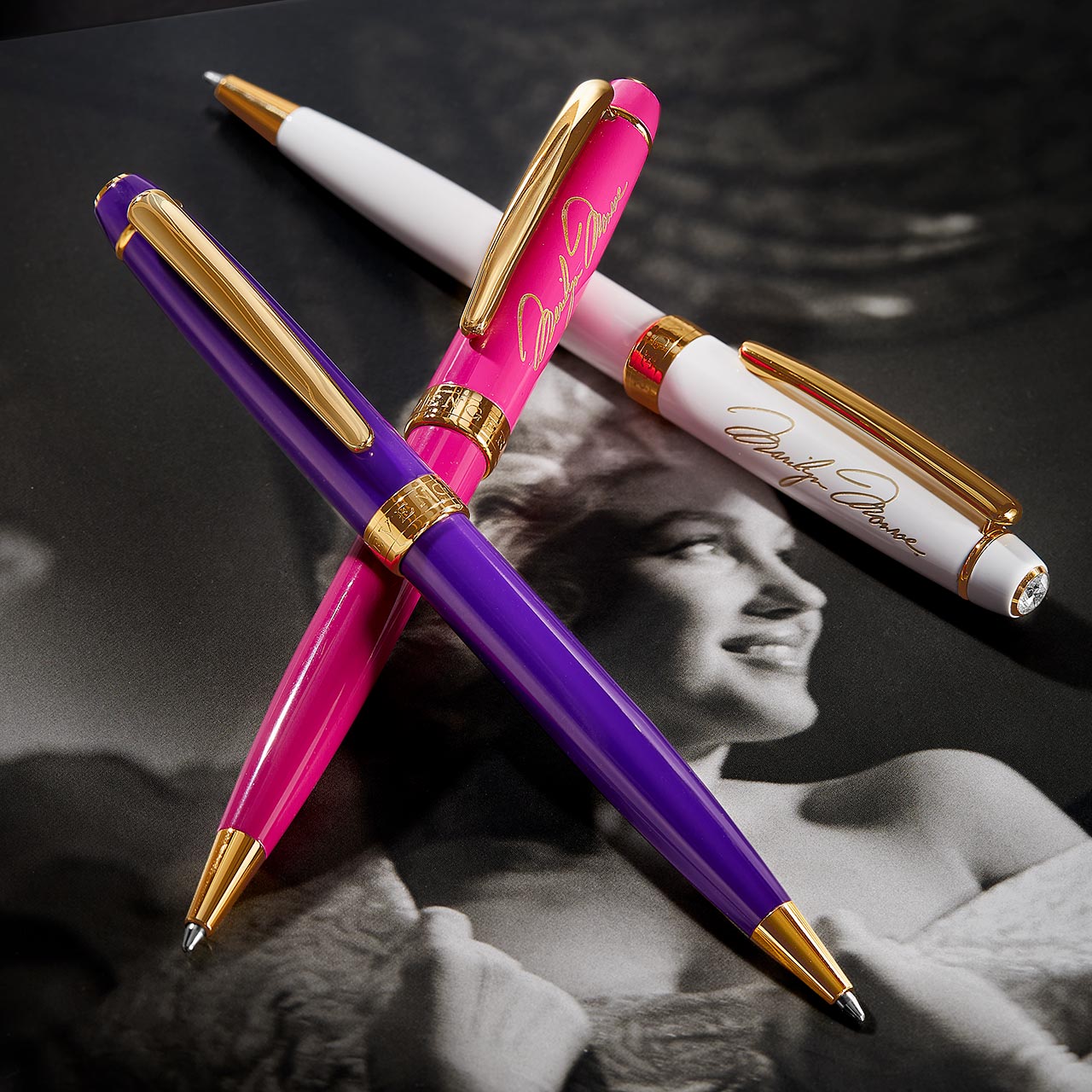 Marilyn Monroe Diamonds Ballpoint Pen