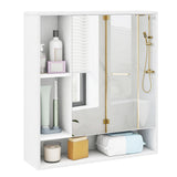 Wall Mounted  Bathroom Cabinet with Mirror Single Door