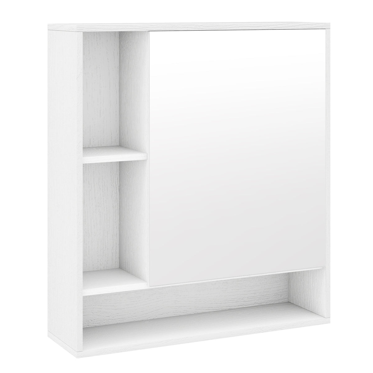 Wall Mounted  Bathroom Cabinet with Mirror Single Door