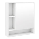 Wall Mounted  Bathroom Cabinet with Mirror Single Door