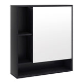 Wall Mounted  Bathroom Cabinet with Mirror Single Door