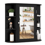 Multipurpose Mount Wall Mirror Bathroom Storage Cabinet