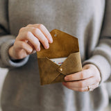 No-Stitch Button Card Holder