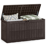 Waterproof Lockable Outdoor Deck Box for Tools Cushions Pool