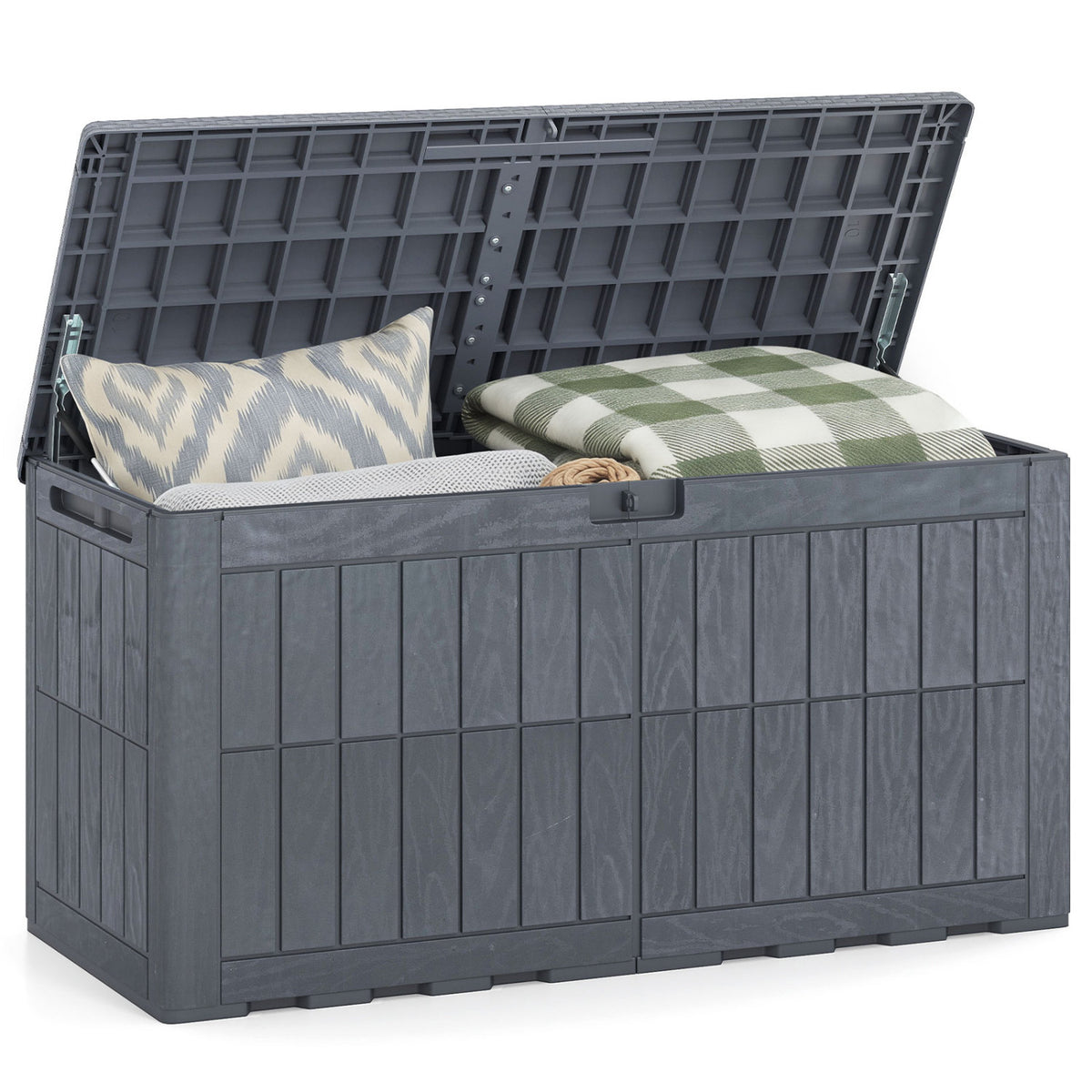 Waterproof Lockable Outdoor Deck Box for Tools Cushions Pool