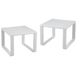 Weather Resistant Adirondack Outdoor Side Table Set of 2