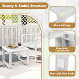 Weather Resistant Adirondack Outdoor Side Table Set of 2