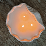 Sea Shell Stone Candle